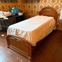 struttura letto singolo e comodino