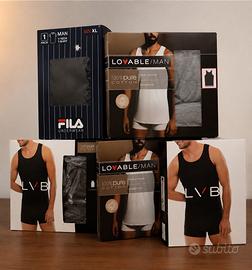 Canotte uomo nuove – Taglia XXL – Fila / Lovable
