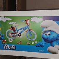 Bicicletta bambini Puffi nuovi