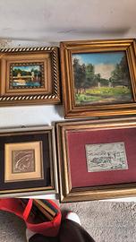 11 quadri vintage