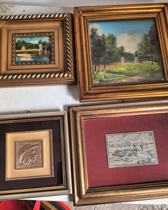 11 quadri vintage