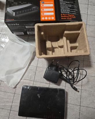 switch di rete Tenda SG108 a 8 porte Gb 