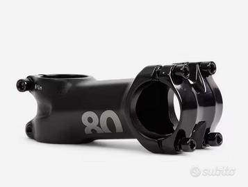 Attacco manubrio MTB 1"1/8 90 7° 31.8 nero