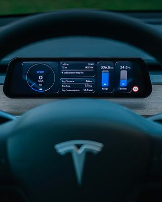 head up display Tesla model 3
