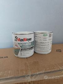 Smalto NUOVO all'acqua bianco 750ml -  Maxmeyer