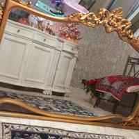 specchiera grande dorata