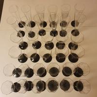 Cristallo MURANO-CARLO MORETTI-Servizio Bicchieri