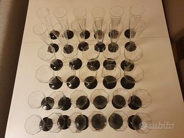 Cristallo MURANO-CARLO MORETTI-Servizio Bicchieri