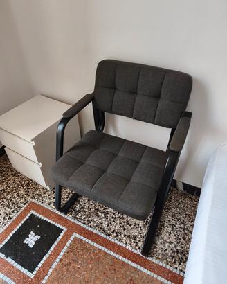Poltroncina, sedia scrivania, sala d'attesa nuova 