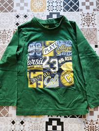 T-Shirt bambino verde