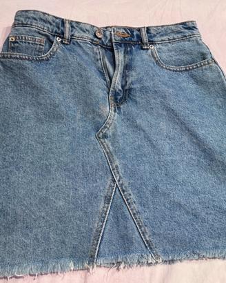 Minigonna in jeans