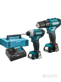 Makita CLX228AJ Kit Trapano Avvitatore