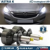 Kit LED H7 Opel Astra K Fari LENTICOLARI 12.000LM