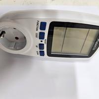 misuratore potenza presa elettrica schermo