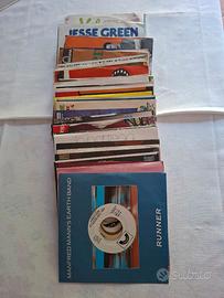 Lotto di 50 dischi vinile 45 giri juke box ottimi