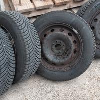 Set gomme quattro stagioni Punto Evo con cerchii