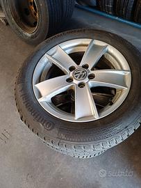 Cerchi in Lega VW + gomme VW originali invernali