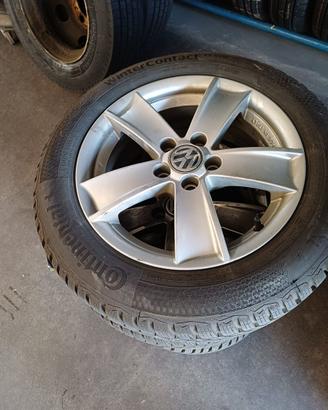 Cerchi in Lega VW + gomme VW originali invernali
