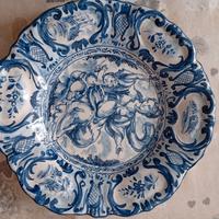 piatto in ceramica di Albisola di G.Mazzotti
