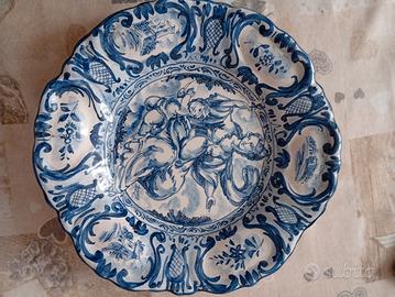 piatto in ceramica di Albisola di G.Mazzotti