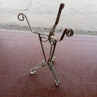 Porta vaso in ferro battuto anni 70/80