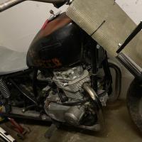 kawasaki ltd 440 flat track cafe racer