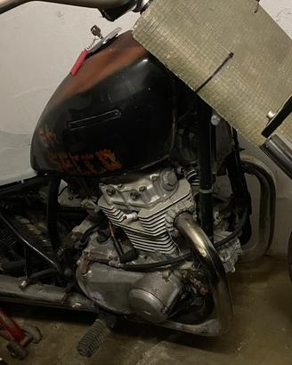 kawasaki ltd 440 flat track cafe racer