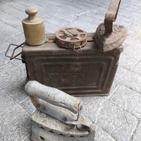 ferro da stiro, cassa munizioni ecc.. 