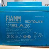 Batteria FIAMM MONOLITE 12 SLA 26