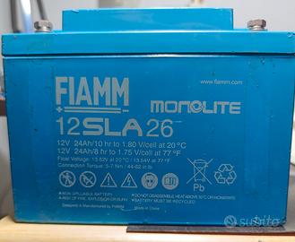 Batteria FIAMM MONOLITE 12 SLA 26