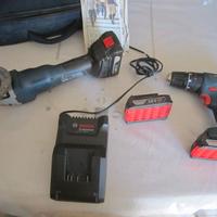 AVVITATORE –TRAPANO+SMERIGLIATORE-BOSCH-PROF-18V