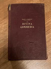 Libro antico “ la divina commedia “