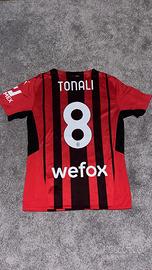 Maglia AC Milan Sandro Tonali PREPARATA (2022)