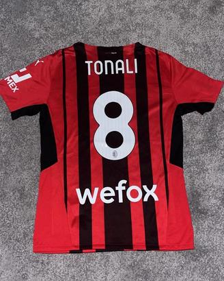 Maglia AC Milan Sandro Tonali PREPARATA (2022)