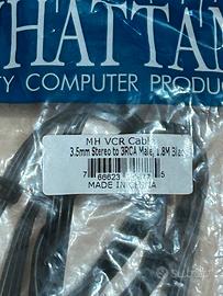 Cavo 3.5mm Stereo → 3 RCA, 1.8 Metri