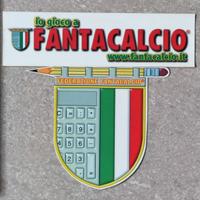 Due adesivi gadget fantacalcio anni '90
