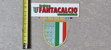 Due adesivi gadget fantacalcio anni '90