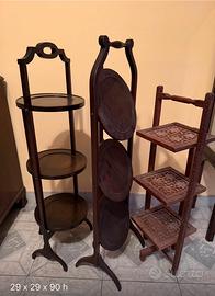 Set composto da 3 portaoggetti/tavolini