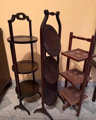 Set composto da 3 portaoggetti/tavolini