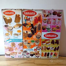 3 Insegne Tabelle Gelati Tanara