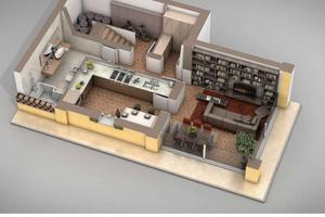 Villa di 196 m² con 5 locali e posto auto a Bompor