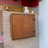 Contenitore in legno nautico