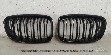 Calandra BMW F20 21 look M1 11-15 nera lucida