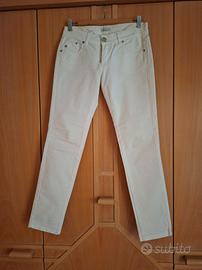 PANTALONE BIANCO PINKO DONNA