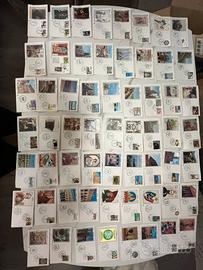 Collezione Cartoline Filateliche Primo Giorno