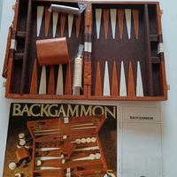 Gioco Backgammon in valigetta nuovo