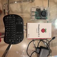 Raspberry Pi 3 completo – case, alimentatore, SD