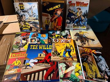 Lotto Tex Willer varie edizioni internazionali