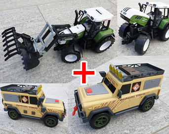 AGRIPOWER Trattore + JOHN LEWIS Safary Team LR