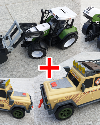 AGRIPOWER Trattore + JOHN LEWIS Safary Team LR